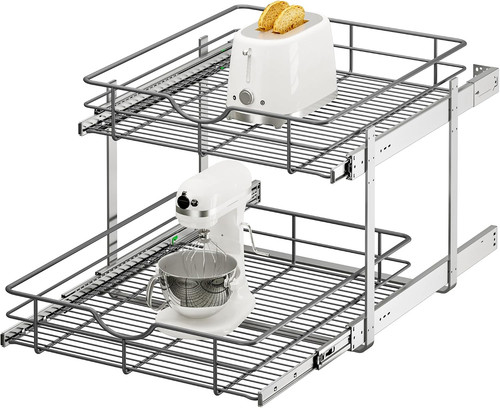 Tier pull out cabinet - 2-tier,